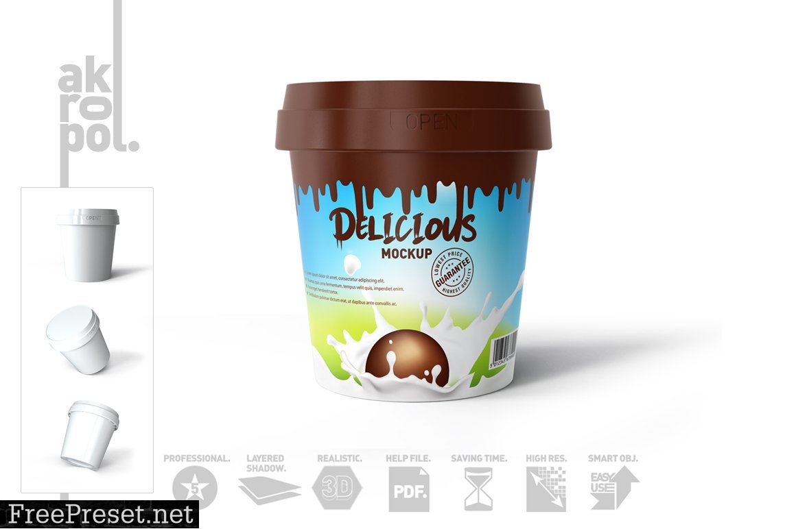 Ice Cream Mock Up 4799919