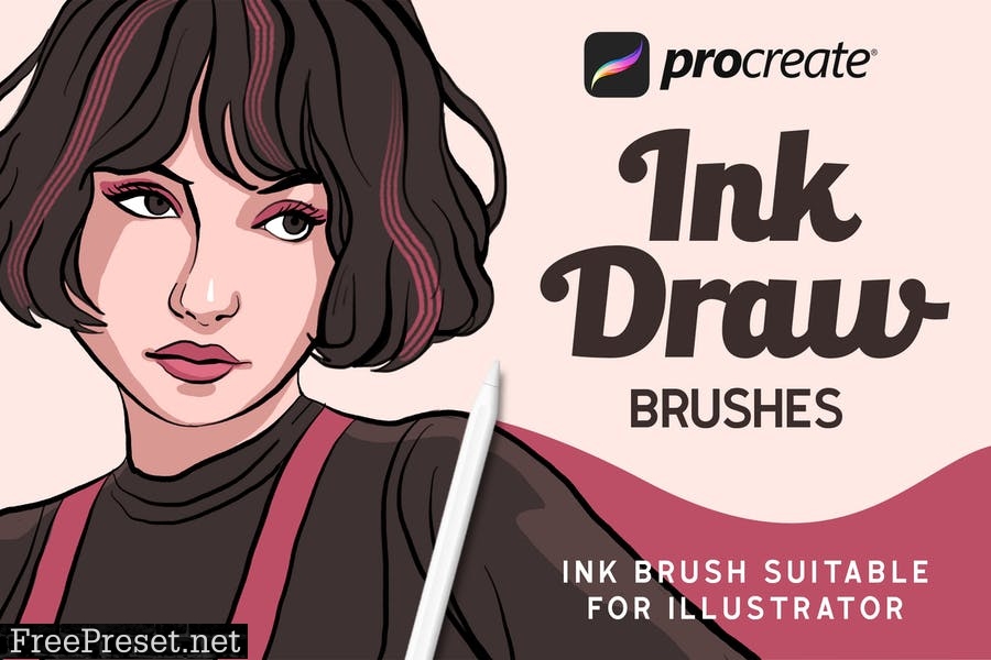 InkDraw - Procrate Brushes ZFKZAWT