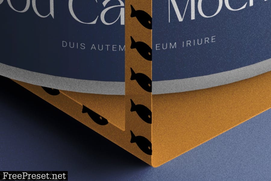 Isometric Food Tin Can and Paper Box Mockup V4W6ZQS