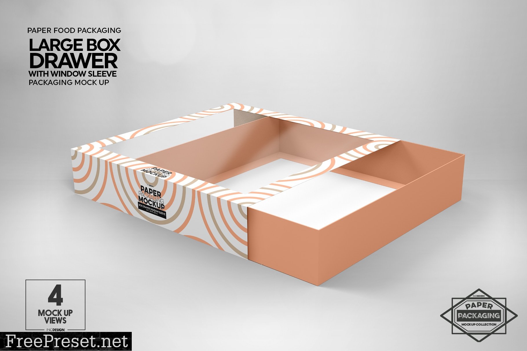Large Box DrawerWindow Sleeve Mockup 5358012
