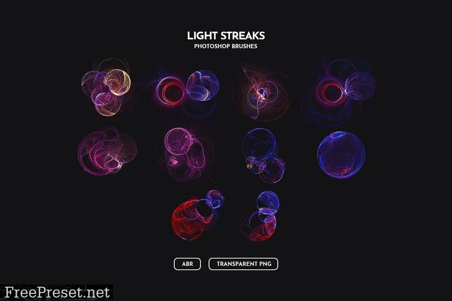 Light Streaks Photoshop Brushes 8XW8FS8