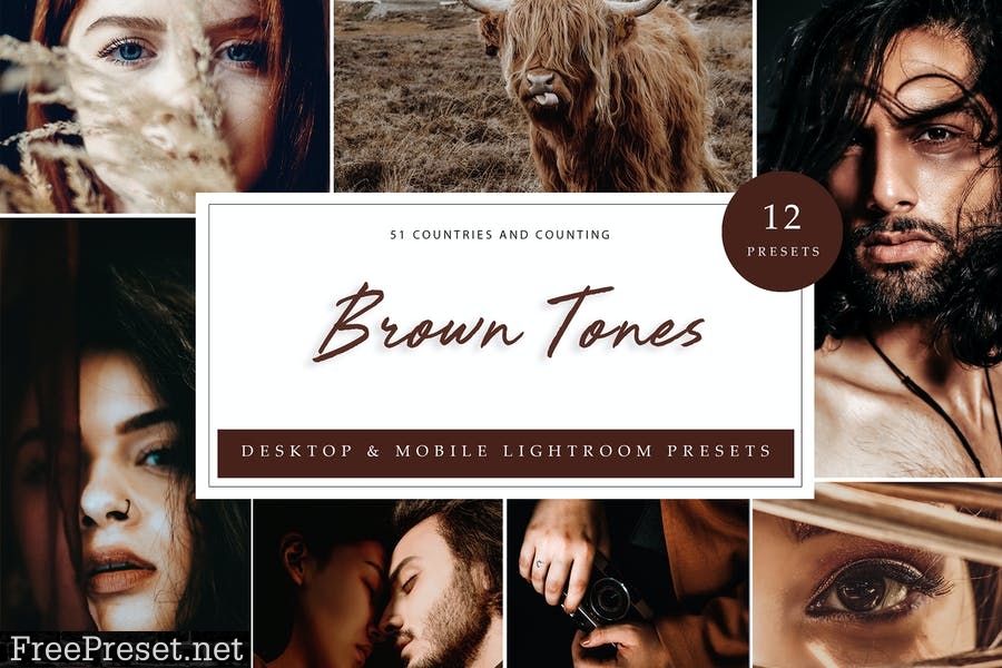 Lightroom Presets - Brown Tones