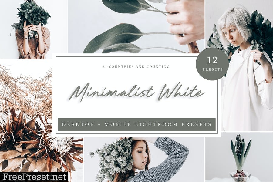 Lightroom Presets - Minimalistic White