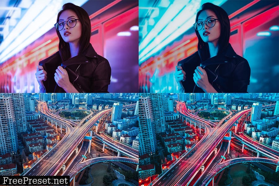 Lightroom Presets - Neon City