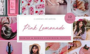 Lightroom Presets - Pink Lemonade