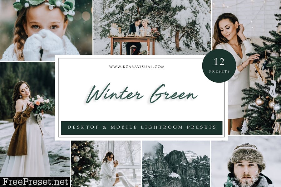 Lightroom Presets - Winter Green