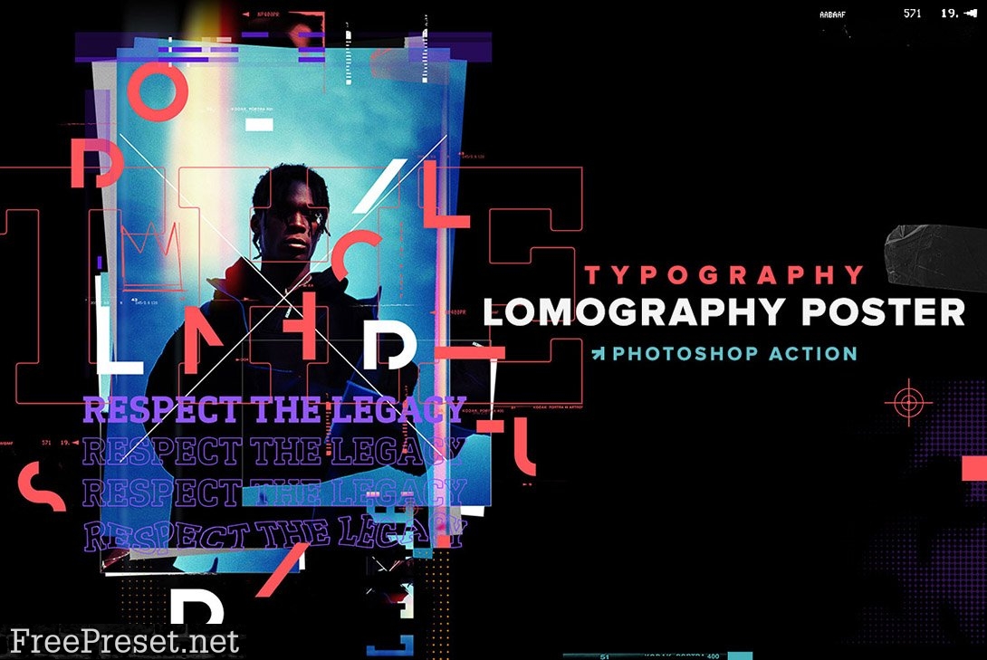 Lomography Typography PS Action 6357815