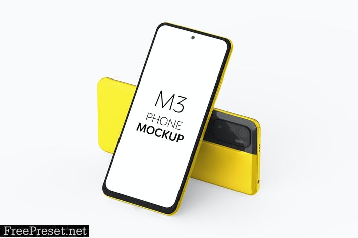 M3 Phone Mockup CQF66MC