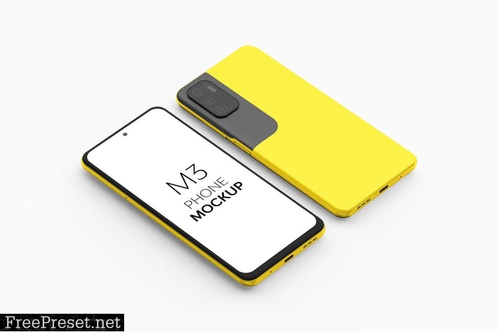 M3 Phone Mockup WZTGDH5