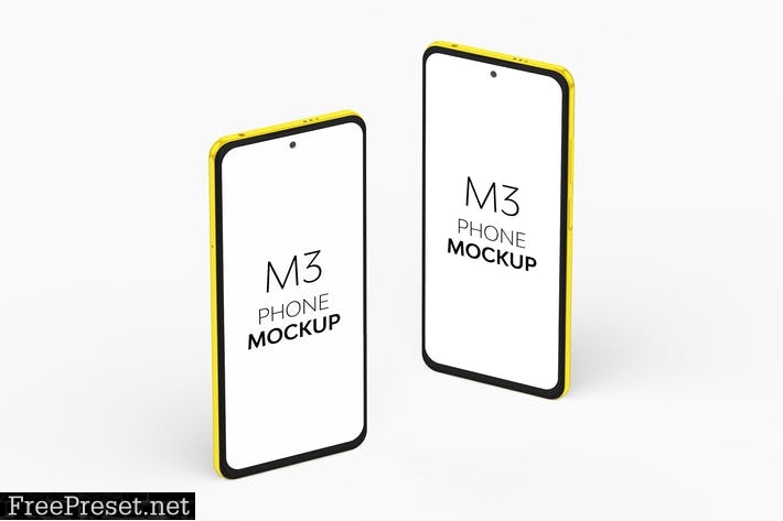 M3 Phone Mockup