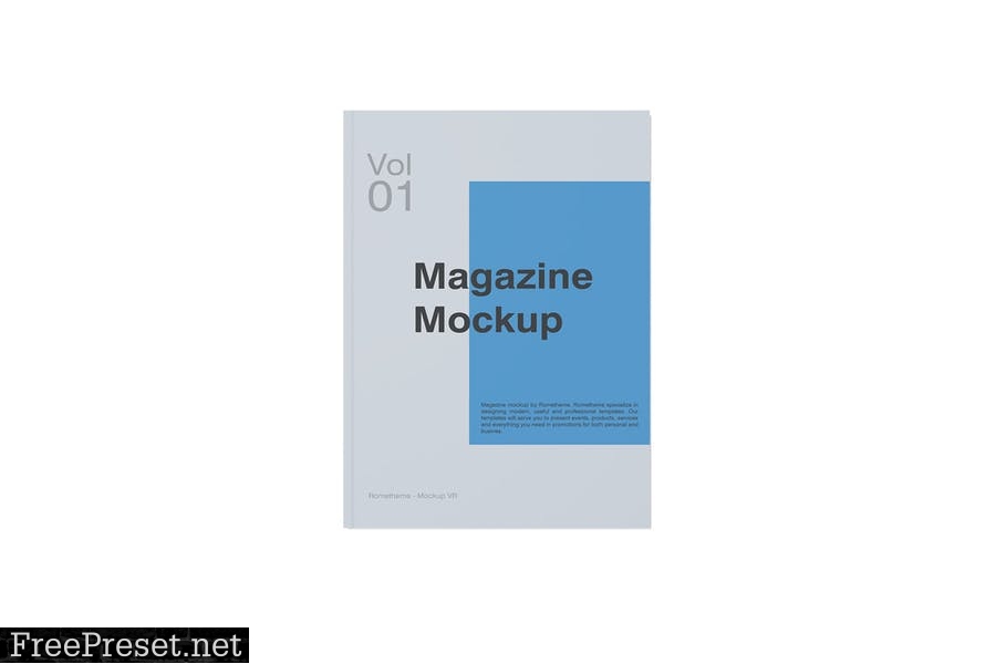 Magazine vol.01 - Mockup Template Set VR