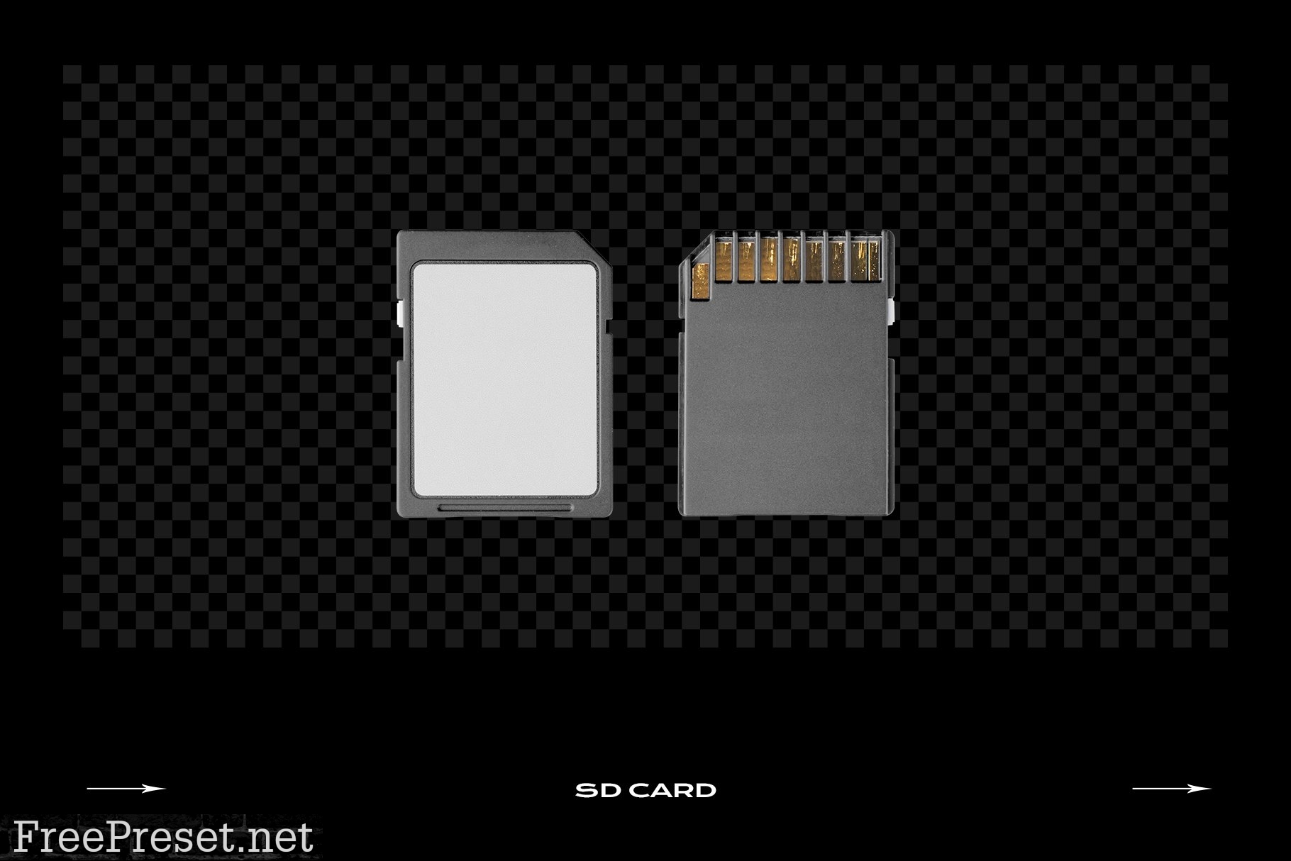 Memory Card Mockup Template SD 6178260