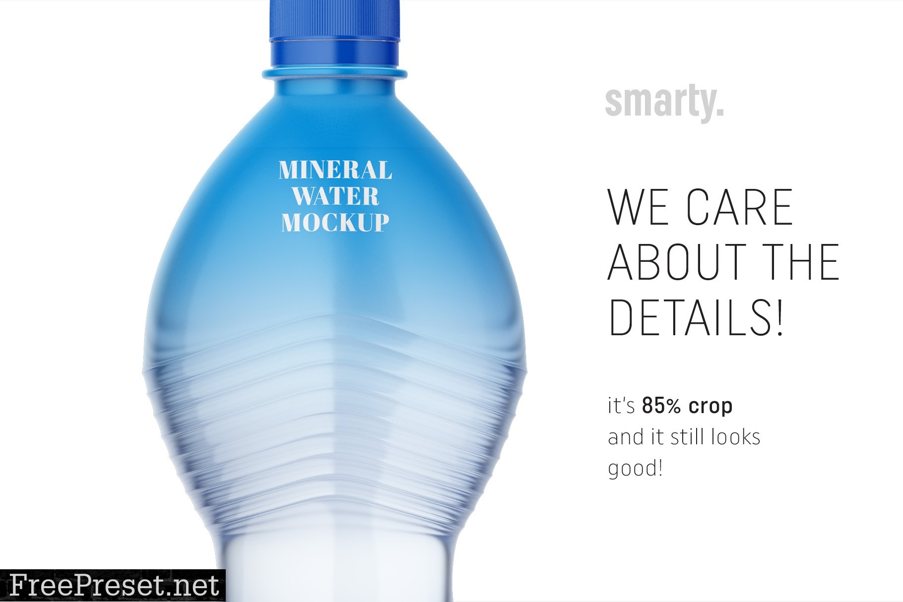 Mineral water bottle mockup 2956913