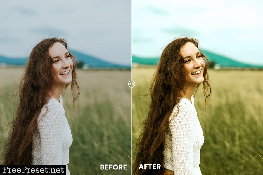 Natural Green Action & Lightrom Presets