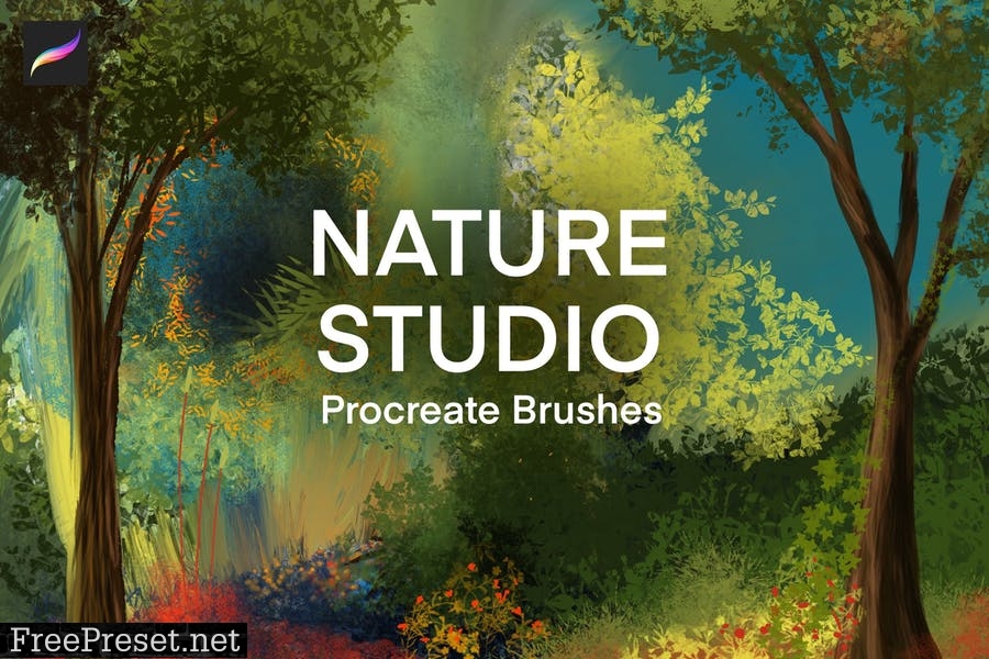 Nature Studio - Landscape Procreate Brushes WJHUA4G