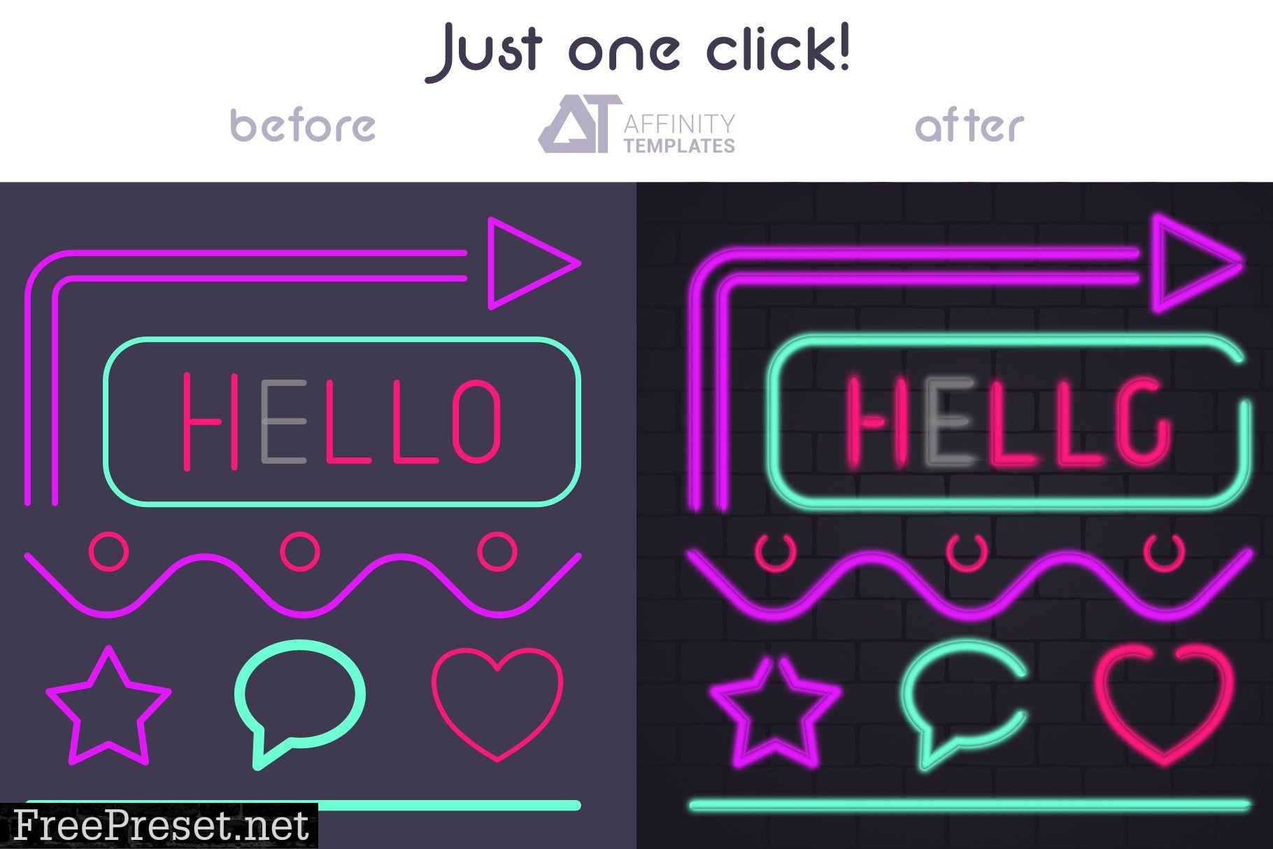 Neon Brush Pack Affinity Designer 4966922