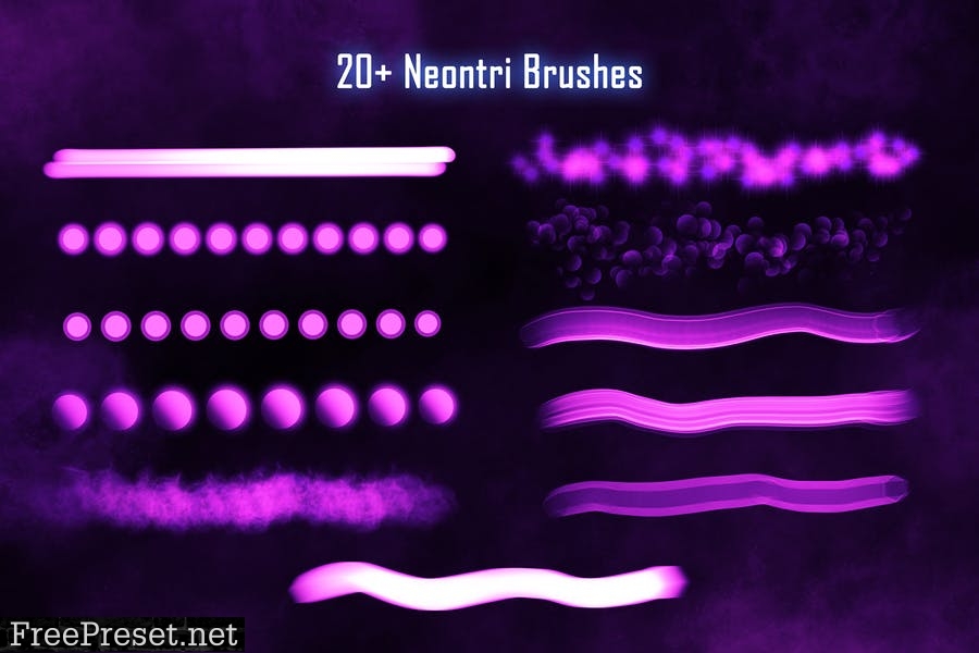 Neontri Brushes - Procreate Brush ERT43TY