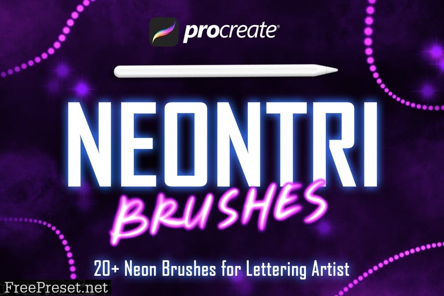 Neontri Brushes - Procreate Brush ERT43TY