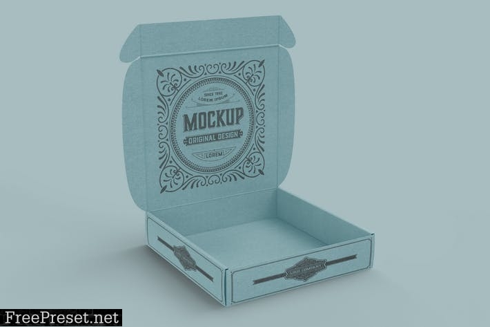 Open Box Mockup EKPVNJN