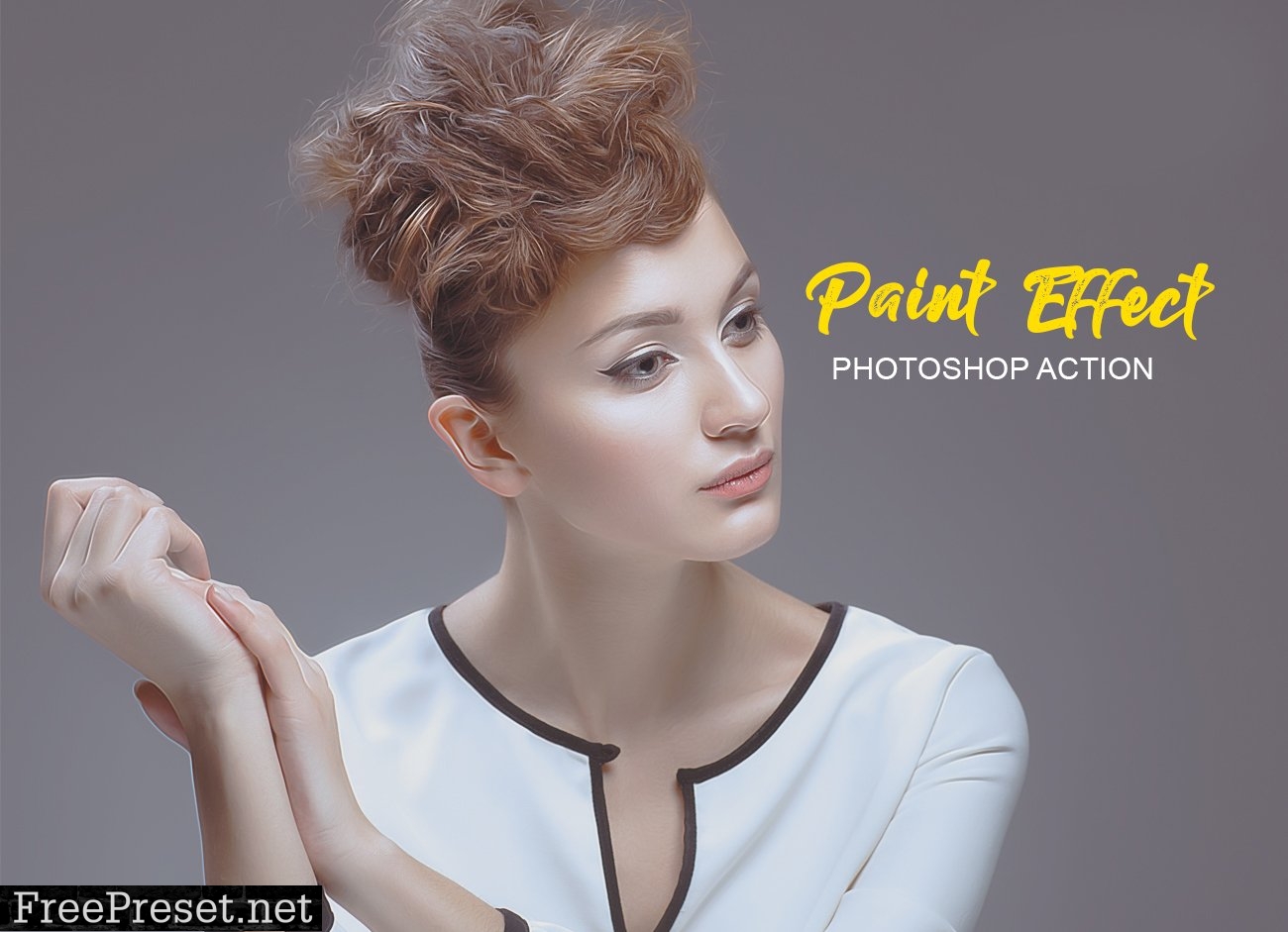 Paint Effect Photoshop Action 4742390