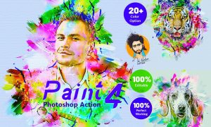 Paint Photoshop Action 5407610