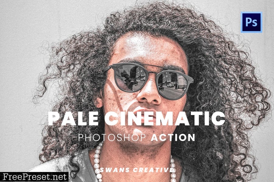 Pale Cinematic Photoshop Action