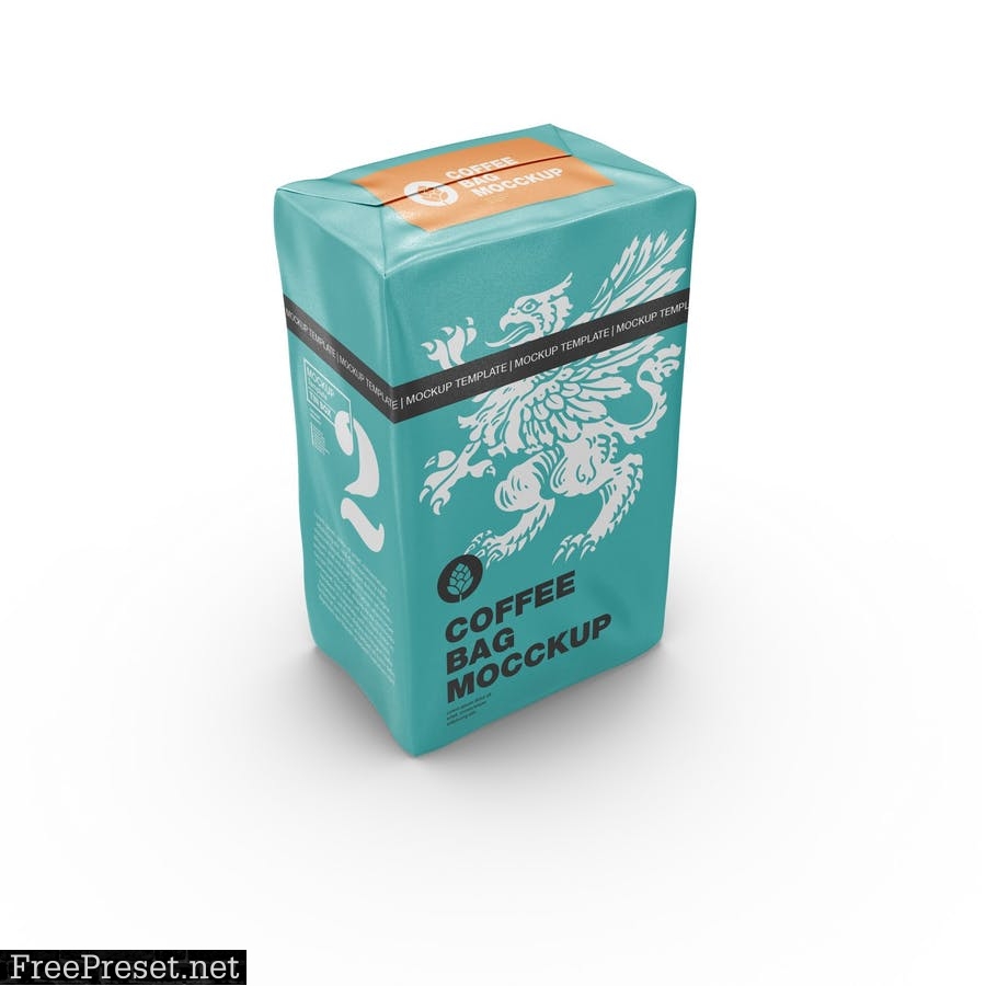 Paper Coffee Bag Mockup 24RLN8Z