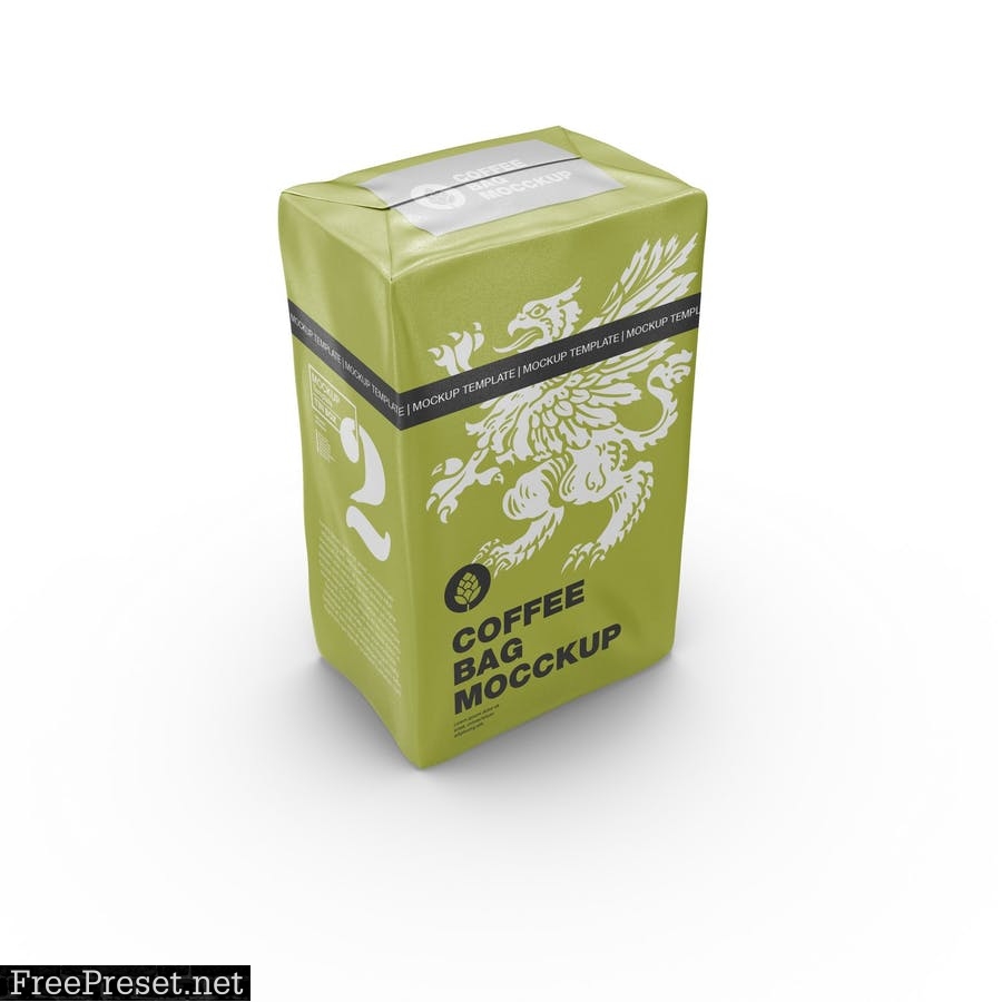 Paper Coffee Bag Mockup 24RLN8Z