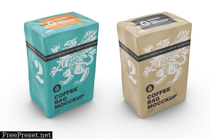 Paper Coffee Bag Mockup 24RLN8Z