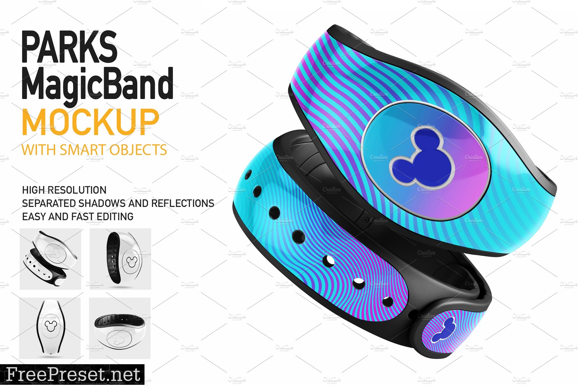 PARKS MagicBand MOCKUP 4815842