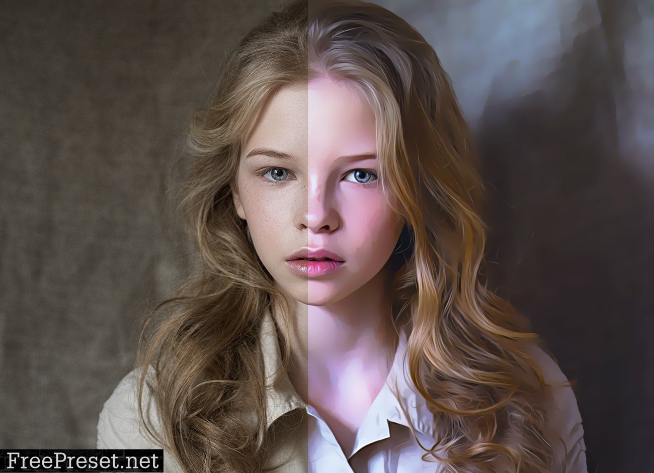 Pro Oil Paint Photoshop Action 4955896