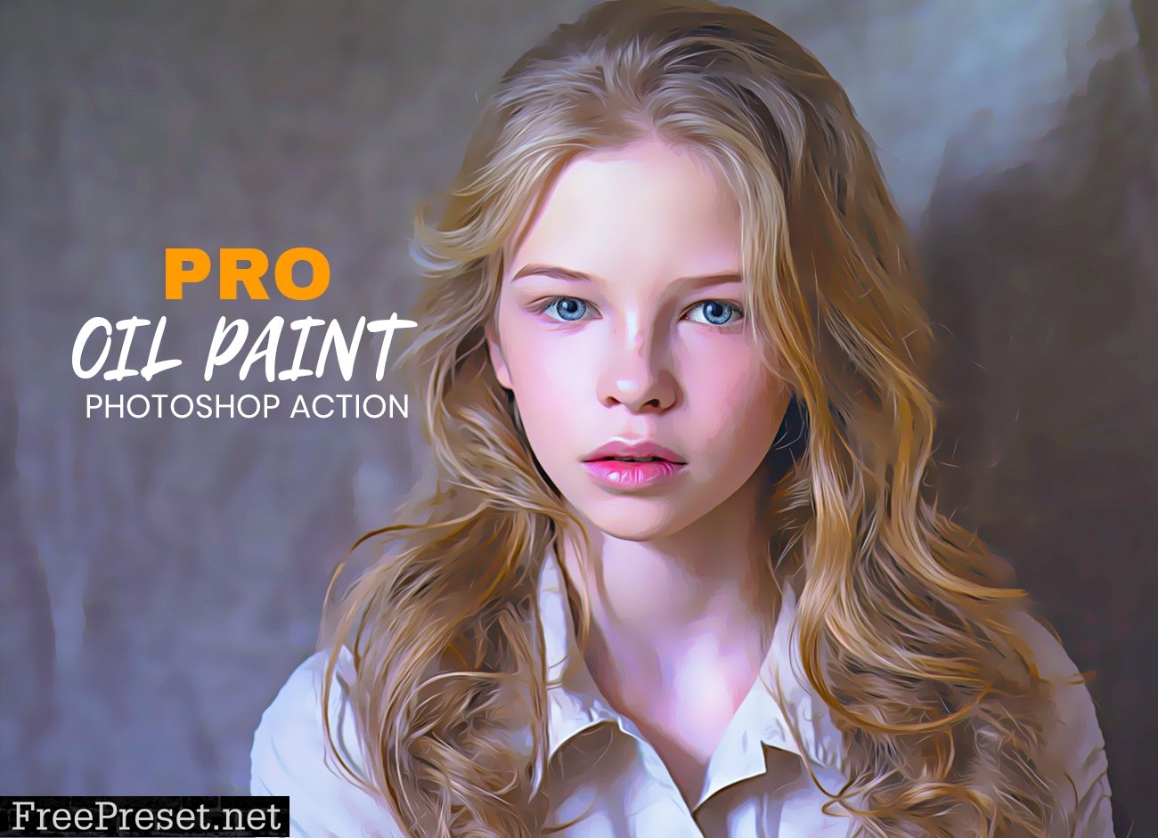 Pro Oil Paint Photoshop Action 4955896