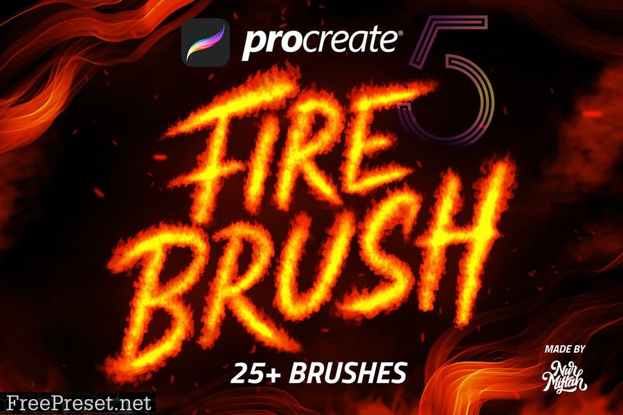 PROCREATE FIRE BRUSH SB5M3WZ