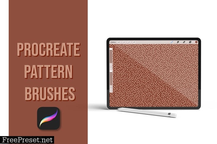 Procreate Pattern Brushes - Turing E52LQ93