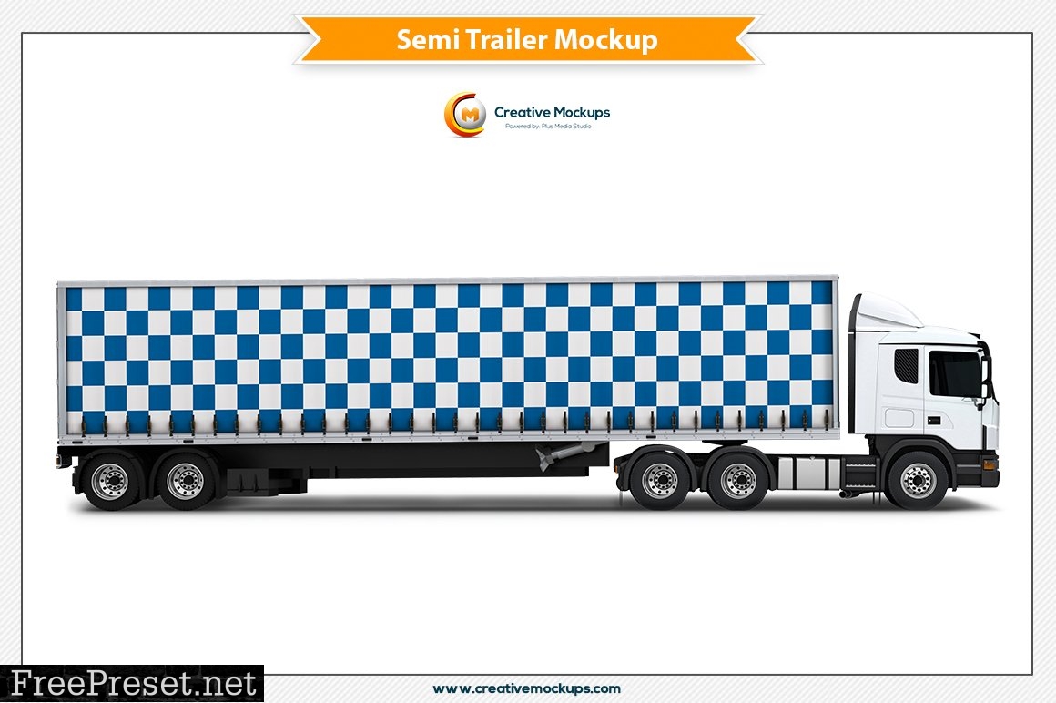 Semi Trailer Mockup 5182905