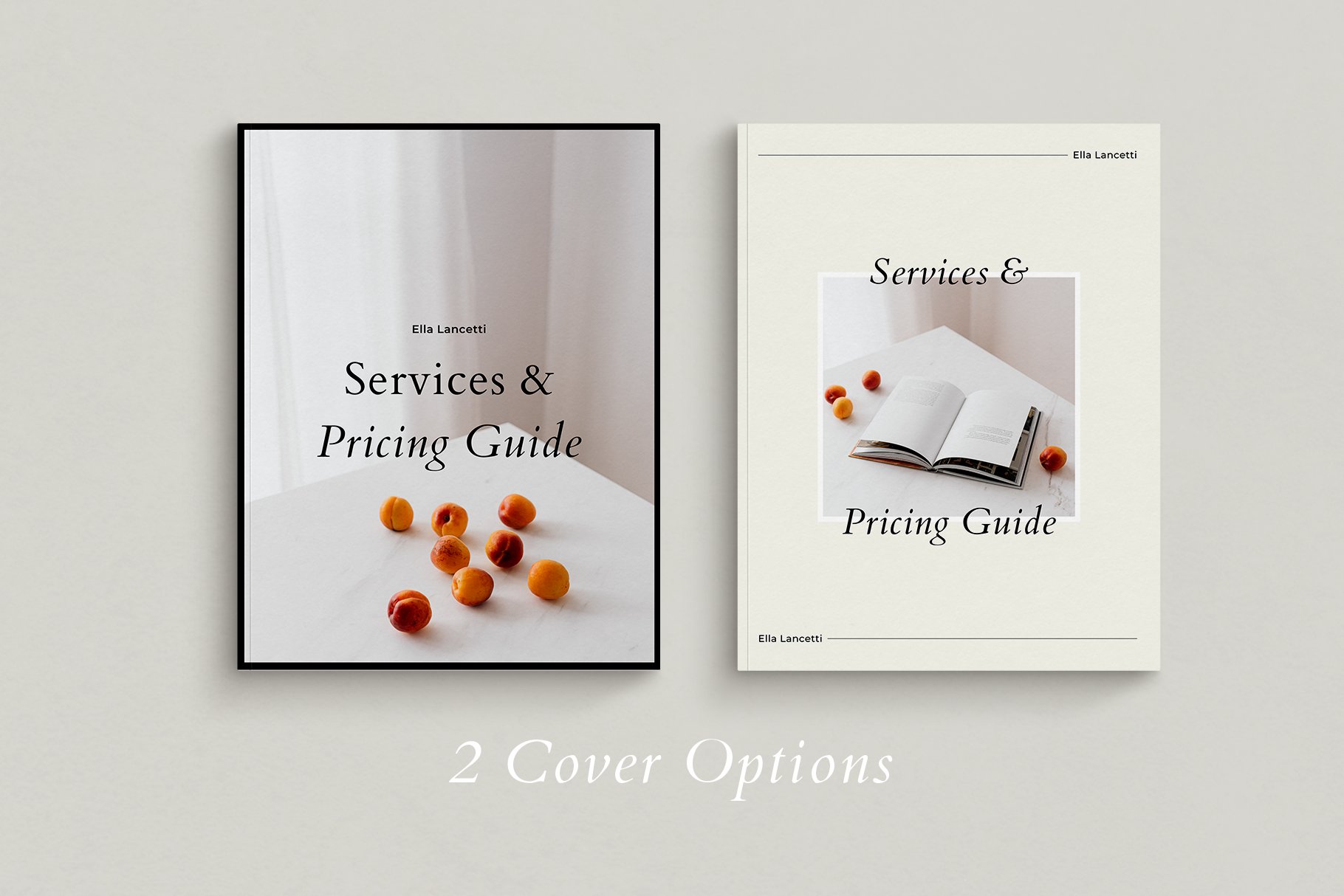 Services & Pricing Guide | Canva 4985290