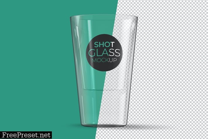 Shot Glass Mockup