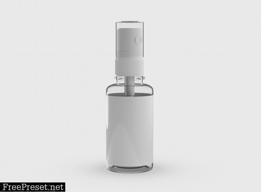 Spray Bottle Mockup FMDBBR7