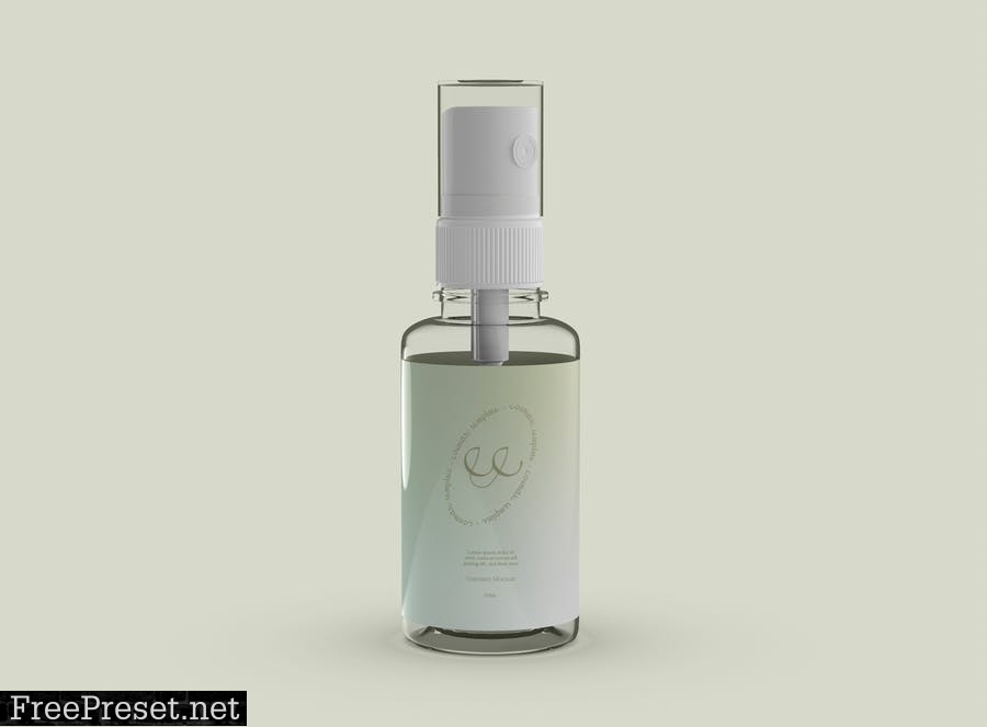 Spray Bottle Mockup FMDBBR7