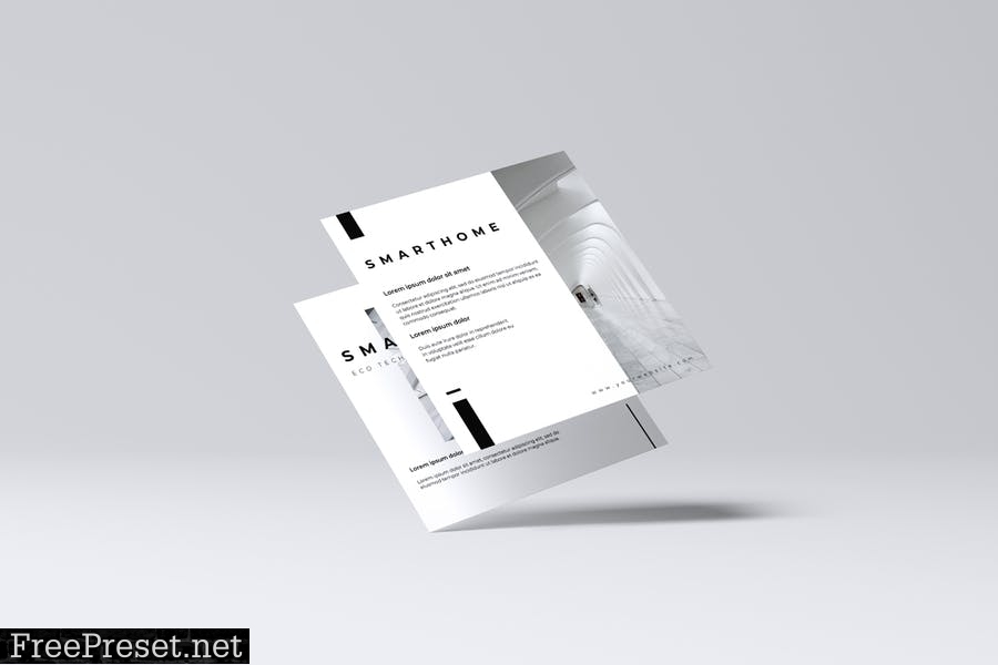 Square Flyer Mockup