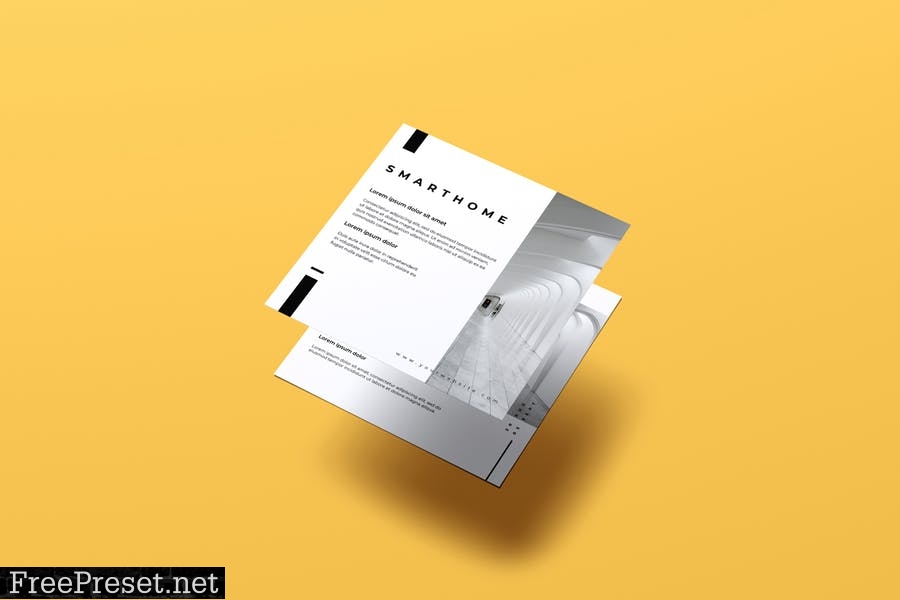 Square Flyer Mockup GD6993Z