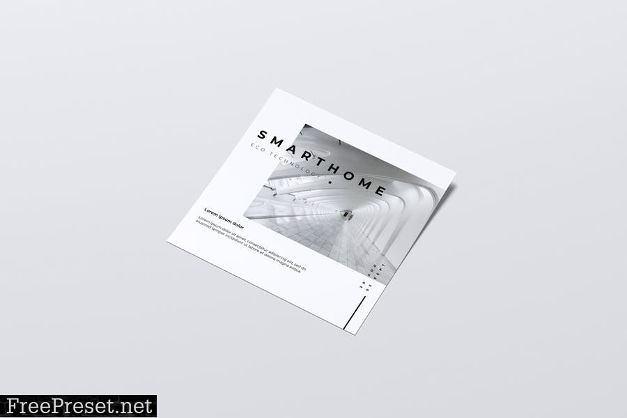 Square Flyer Mockup GD6993Z