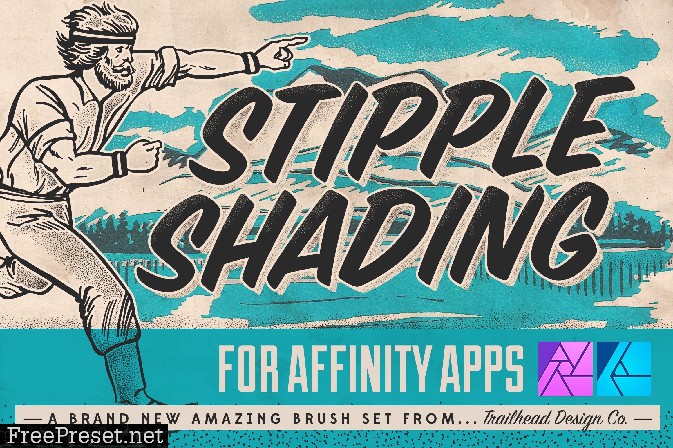 Stipple Shading Brushes for Affinity 4680212