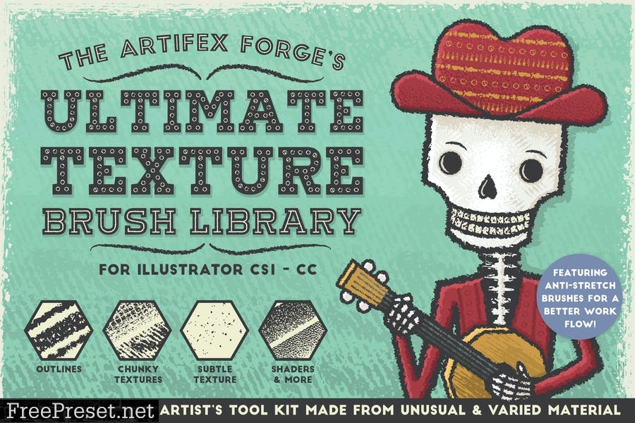 The Ultimate Texture Brush Library