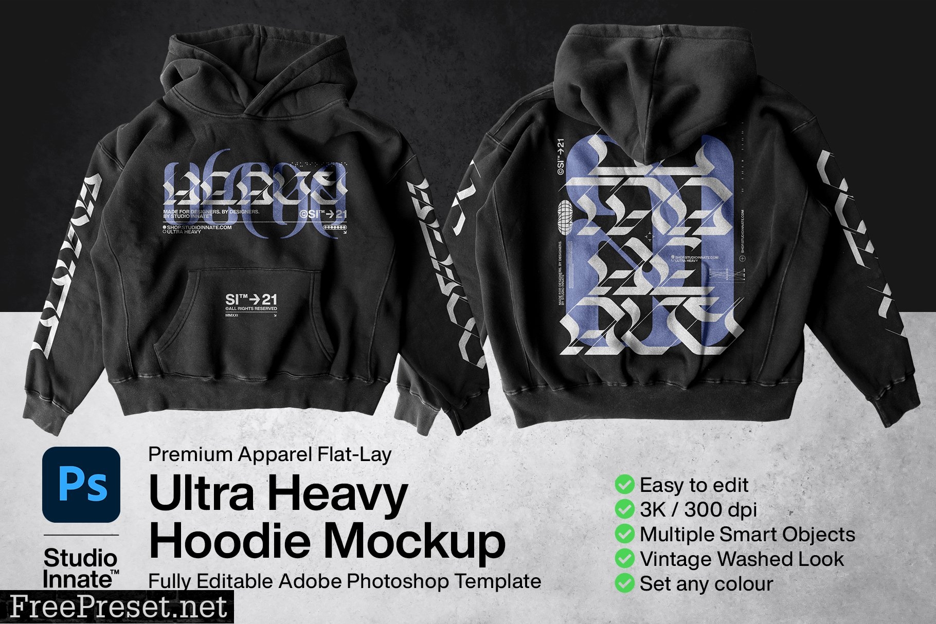 Ultra Heavy Hoodie Mockup 5953613