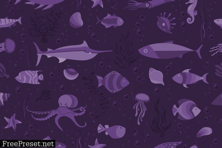 Undersea World Pattern ZTZD3Z4