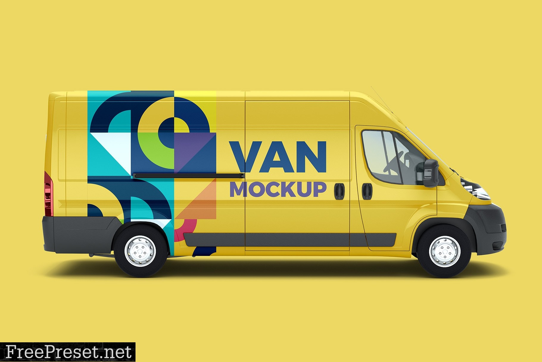 Van Mockup - 6 views 6202980