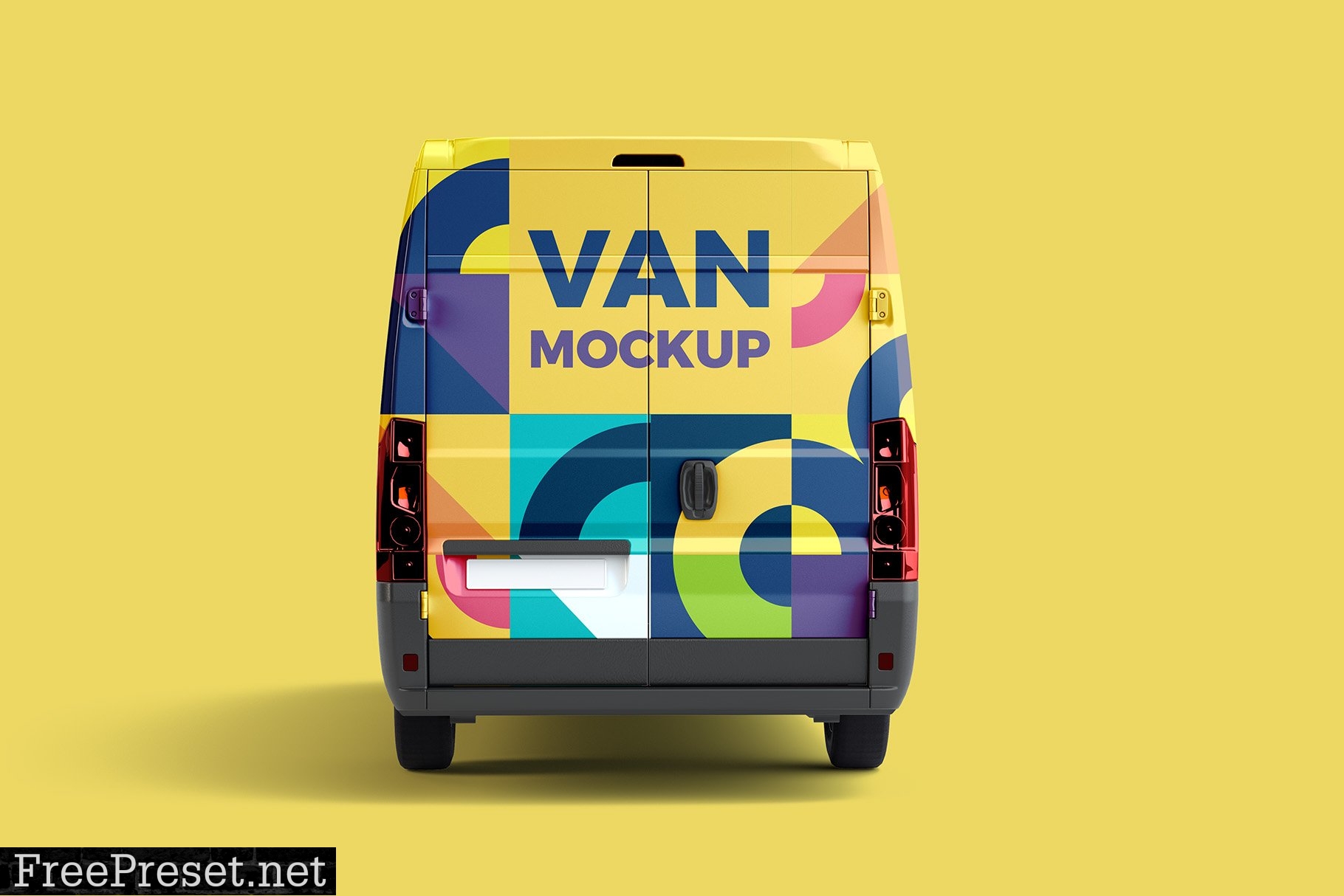 Van Mockup - 6 views 6202980