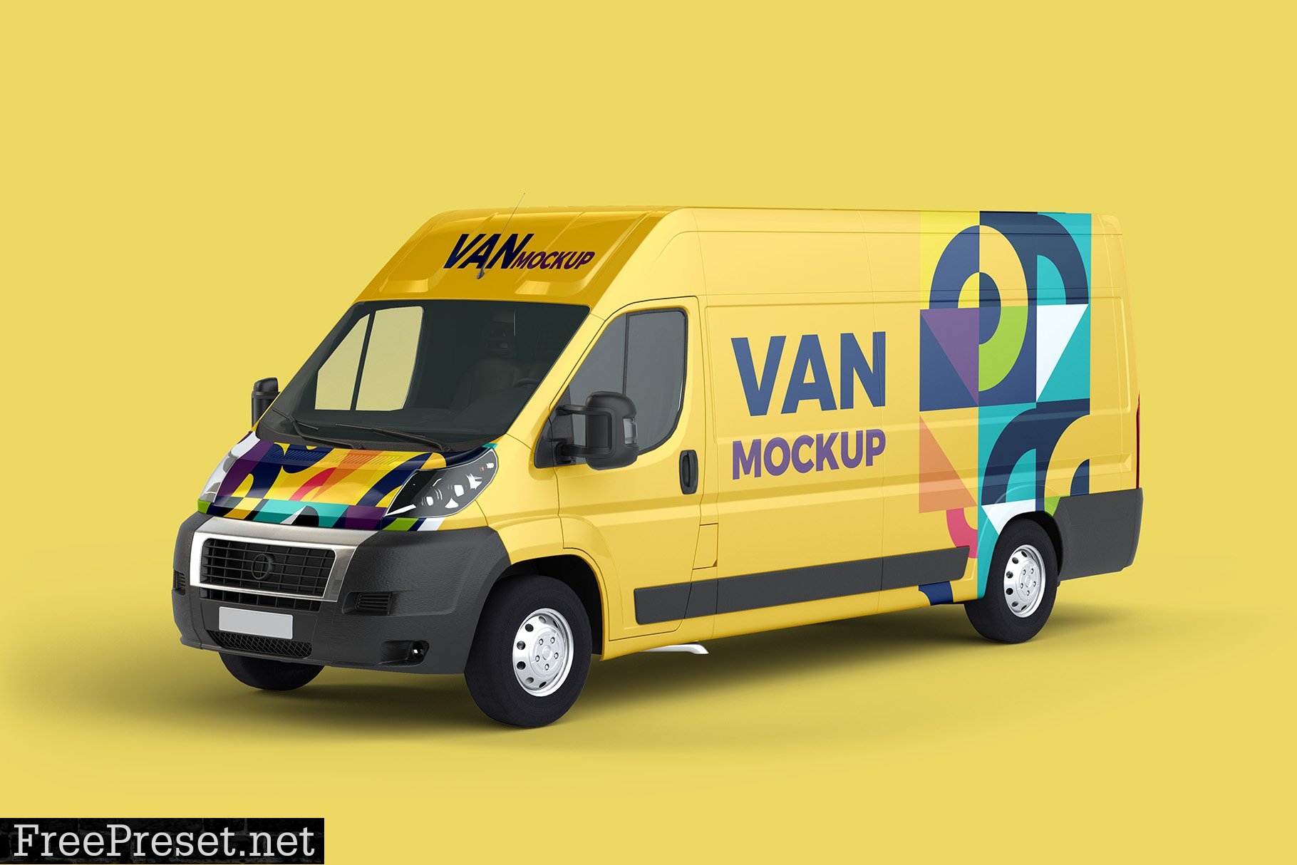 Van Mockup - 6 views 6202980