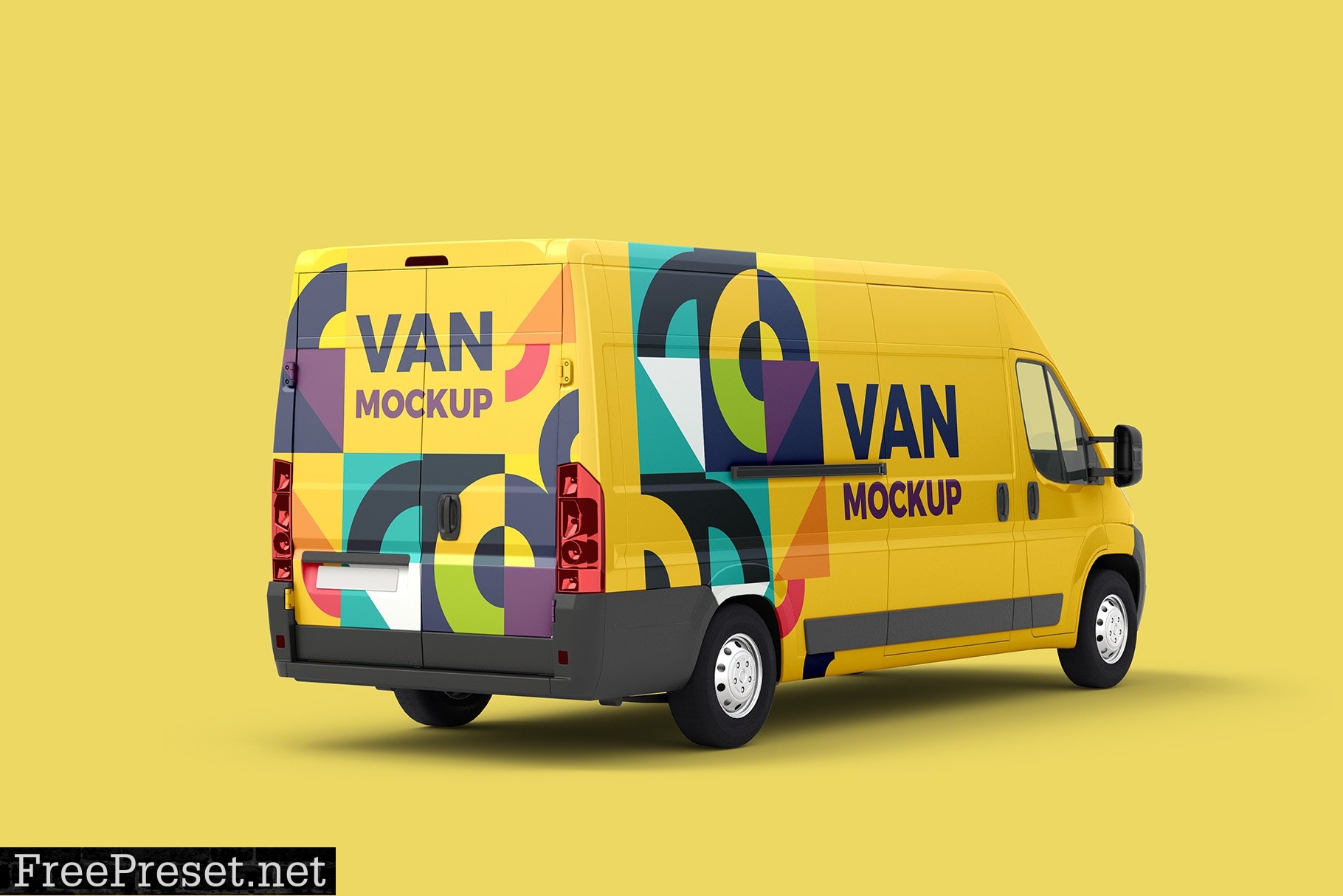 Van Mockup - 6 views 6202980